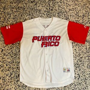*CLASSIC* 2017 World Baseball Classic Jersey / PUERTO RICO / #9 - Javier Baez